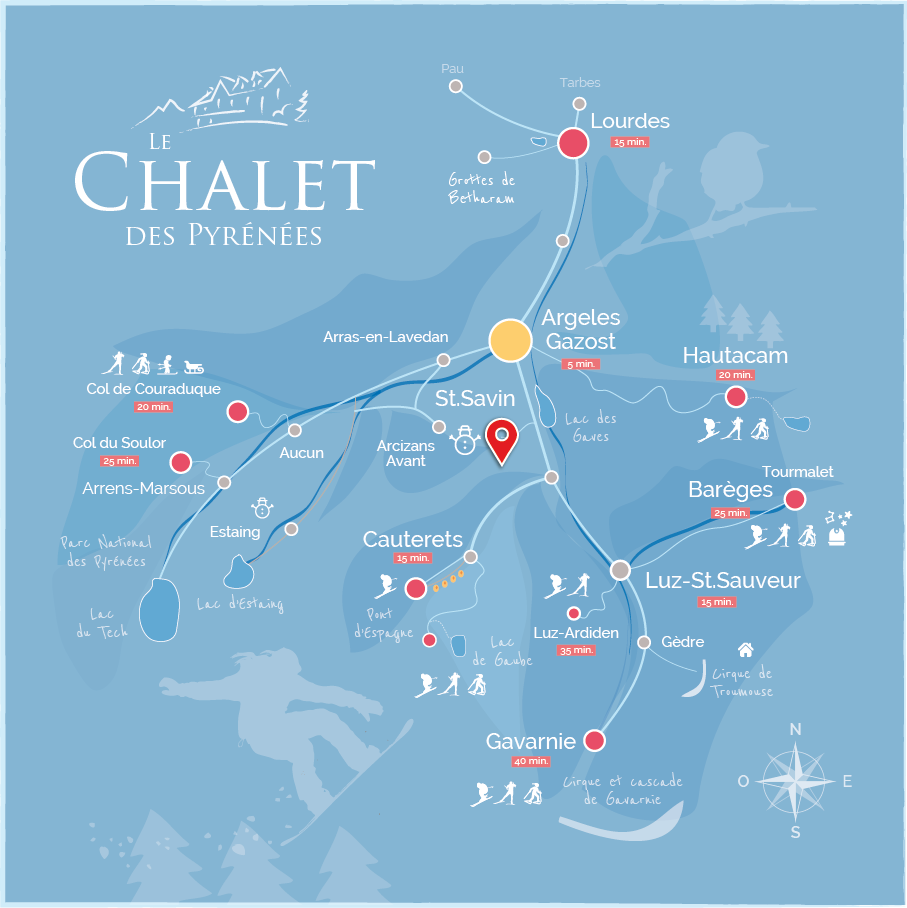 L'hiver au Chalet des Pyrénées - Location gite Hautes-Pyrénées - 65400 L'hiver au Chalet des Pyrénées - Location gite Hautes-Pyrénées - 65400