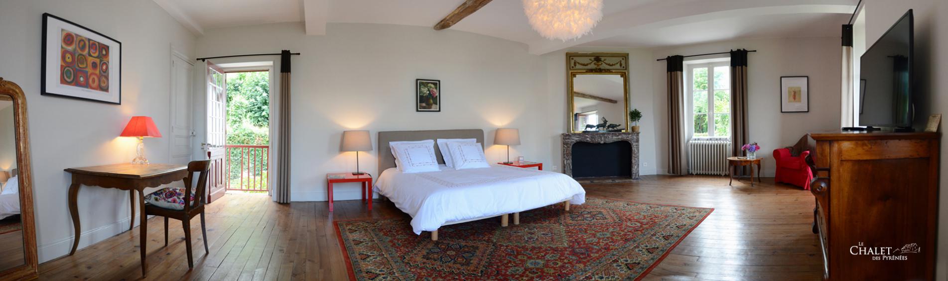 Le Chalet des Pyrénées - Chambre double